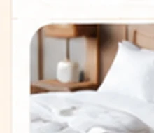 Fresh hotel bedding