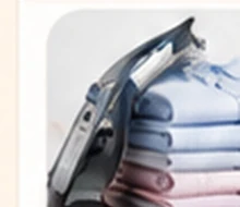 Freshly pressed shirts and iron