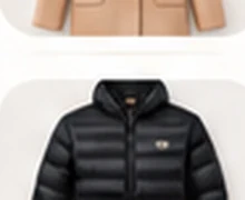 Black padded jacket