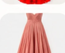 Illustrative formal dress